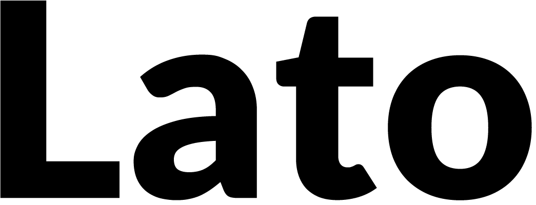 Font used: Lato